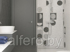 Керамическая плитка Мари Эрми 7Д 750х250 серый Керамин - фото 2 - id-p200627785