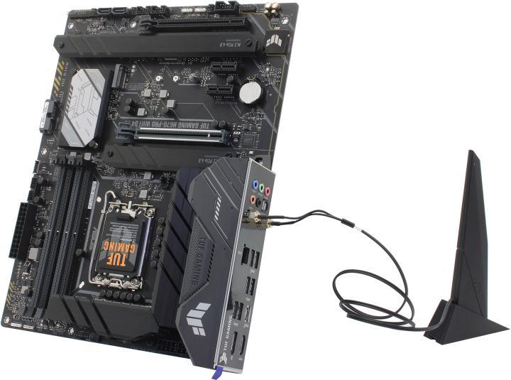 ASUS TUF GAMING H670-PRO WIFI D4 (RTL) LGA1700 H670 2xPCI-E HDMI+DP 2.5GbLAN+WiFi+BT SATA ATX 4DDR4