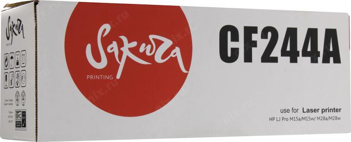 Картридж SAKURA CF244A для HP LJ Pro M15a/w, 28a/w