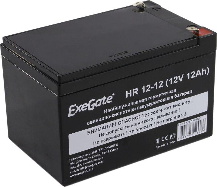 Аккумулятор Exegate HR 12-12 (12V, 12Ah) для UPS EX282968RUS