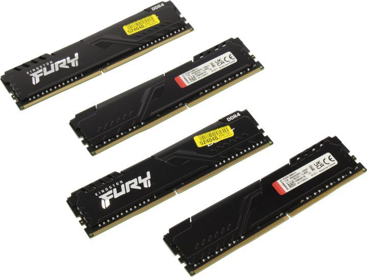 Kingston Fury Beast KF426C16BBK4/16 DDR4 DIMM 16Gb KIT 4*4Gb PC4-21300 CL16