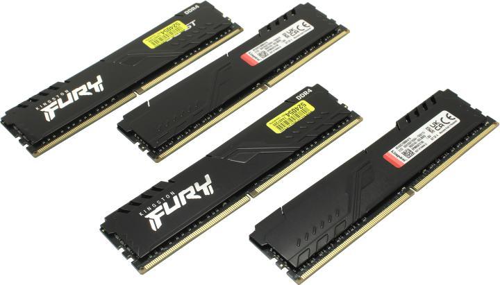 Kingston Fury Beast KF432C16BBK4/16 DDR4 DIMM 16Gb KIT 4*4Gb PC4-25600 CL16