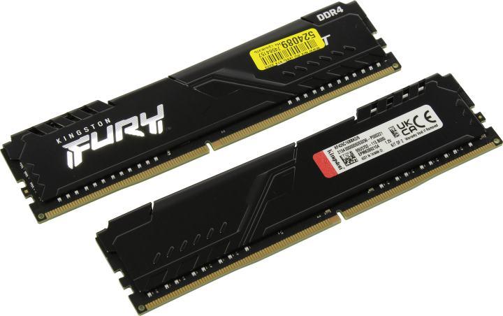 Kingston Fury Beast KF426C16BBK2/8 DDR4 DIMM 8Gb KIT 2*4Gb PC4-21300 CL16