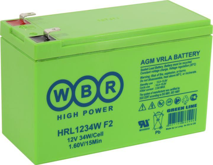 Аккумулятор WBR HRL1234W F2 (12V) для UPS