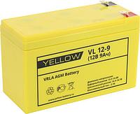 Аккумулятор YELLOW VL 12-9 (12V, 9Ah) для UPS