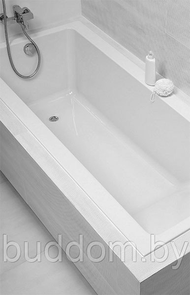 Ванна акриловая прямоугольная Bonito Home DELIA 150x70 - фото 1 - id-p200652225