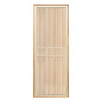 Дверь для бани и сауны деревянная из Липы 700*1900, коробка Хвоя