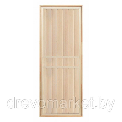 Дверь для бани и сауны деревянная из Липы 700*1900, коробка Хвоя - фото 1 - id-p8270148