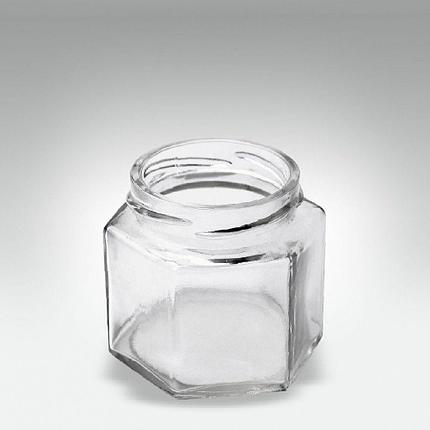 Стеклянная банка 0,250 л. (250 мл.) ТВИСТ ОФФ (82) "Шестигранка" (стеклобанка), фото 2