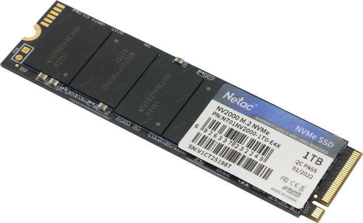 SSD 1 Tb M.2 2280 M Netac NV2000 NT01NV2000-1T0-E4X