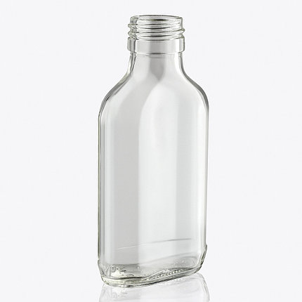 Стеклянная бутылка 0,100 л. (100 мл.) Пляшка, фото 2
