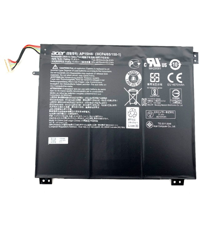 Оригинальная аккумуляторная батарея AP15H8I для ноутбука Acer Cloudbook 14 1-431, Cloudbook 14 1-431M - фото 1 - id-p200656825