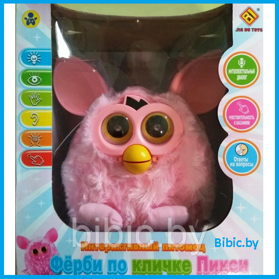 Ферби Furby игрушка интерактивная ( интерактивный питомец ) по кличке Пикси со светом и звуком - фото 1 - id-p104105773