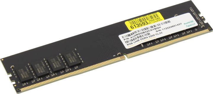 Apacer AU08GGB32CSYBGH DDR4 DIMM 8Gb PC4-25600 CL22