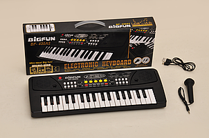 Детский синтезатор  пианино 37  клавиш BF-430A2 с  USB, от сети и от батареек