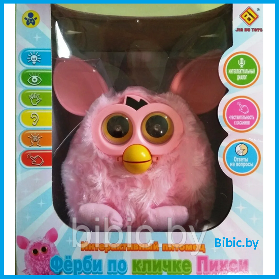 Ферби Furby игрушка интерактивная ( интерактивный питомец ) по кличке Пикси со светом и звуком - фото 2 - id-p200656895