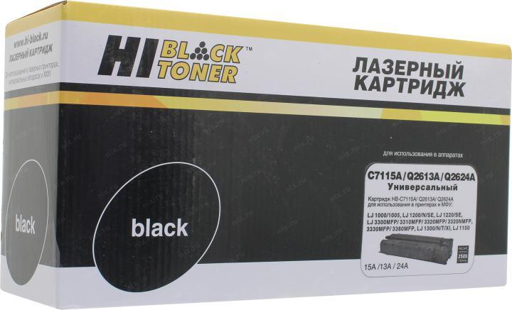 Картридж Hi-Black HB-C7115A/2624A/2613A Black для HP LJ 1000/1150/1200/1300