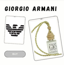 Автопарфюм Giorgio Armani