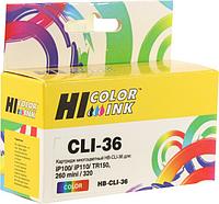 Картридж Hi-Color HB-CLI-36 Color для Canon PIXMA iP100/110/TR150