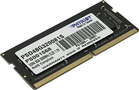 Patriot Signature Line PSD48G320081S DDR4 SODIMM 8Gb PC4-25600 CL22