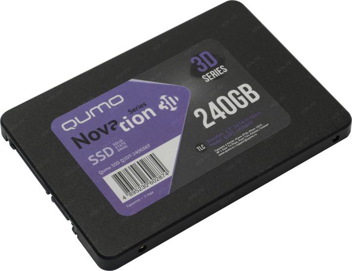 SSD 240 Gb SATA 6Gb/s QUMO Novation Q3DT-240GSKF 2.5"