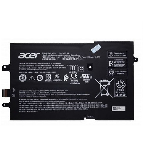 Оригинальная аккумуляторная батарея AP18D7J для ноутбука Acer Swift7 SF714-52T - фото 1 - id-p200657052