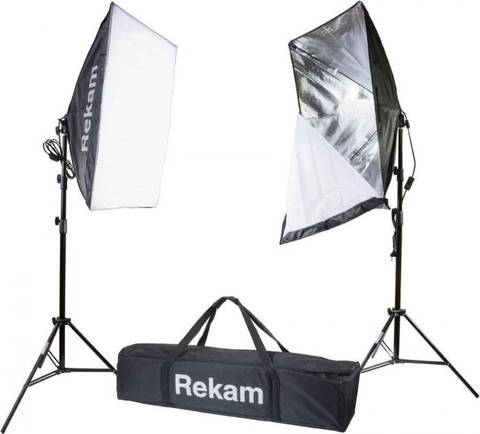 Комплект студийного света REKAM CL-250-FL2-SB Kit, постоянный [1509000120]