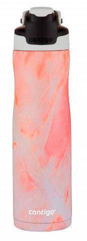Термос-бутылка CONTIGO Couture Chill, 0.72л, белый/ розовый [2127884] - фото 1 - id-p200511141