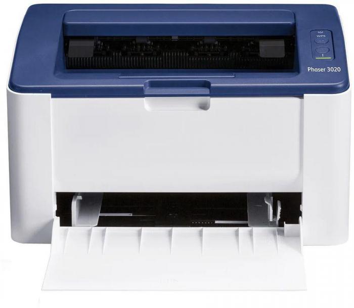 Принтер лазерный Xerox Phaser 3020v_bi черно-белая печать, A4, цвет белый - фото 4 - id-p200513845