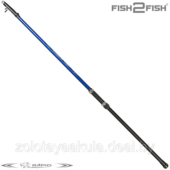 FISH2FISH Удочка с кольцами Fish2Fish New Blue 5,0м - фото 1 - id-p200637201