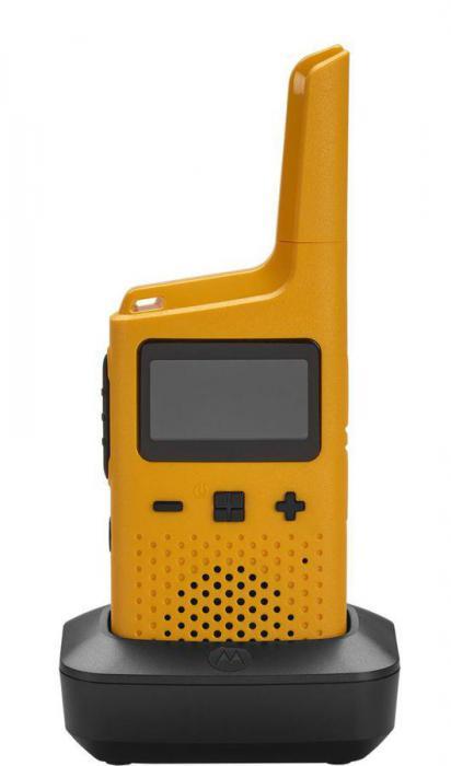 Комплект раций Motorola Talkabout T72 8кан. до 8км компл.:2шт аккум. оранжевый/черный (MT236) - фото 8 - id-p200518068