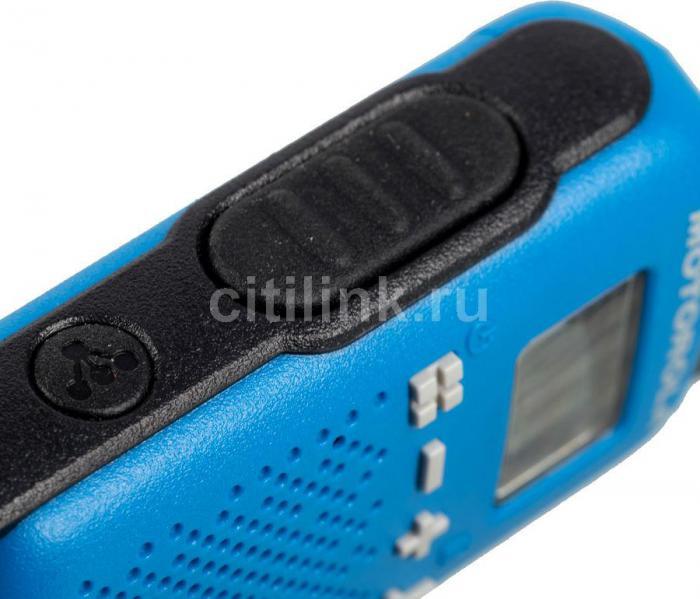 Комплект раций Motorola Talkabout T42 8кан. до 4км компл.:2шт AAA синий/черный (MT198) - фото 3 - id-p200518071