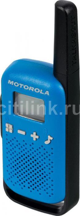 Комплект раций Motorola Talkabout T42 8кан. до 4км компл.:2шт AAA синий/черный (MT198) - фото 5 - id-p200518071