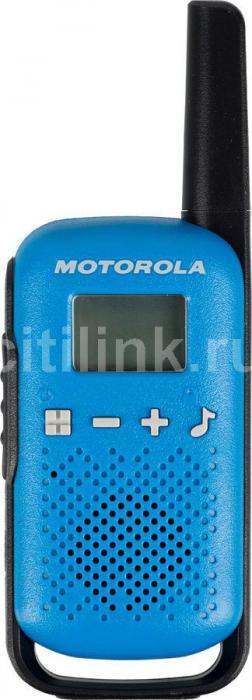 Комплект раций Motorola Talkabout T42 8кан. до 4км компл.:2шт AAA синий/черный (MT198) - фото 6 - id-p200518071