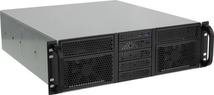Server Case 3U Procase RE306-D2H10-C-48 Black MicroATX, без БП