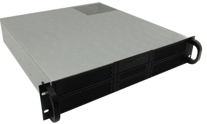 Server Case 2U Procase RE204-D4H2-M-48 MicroATX без БП