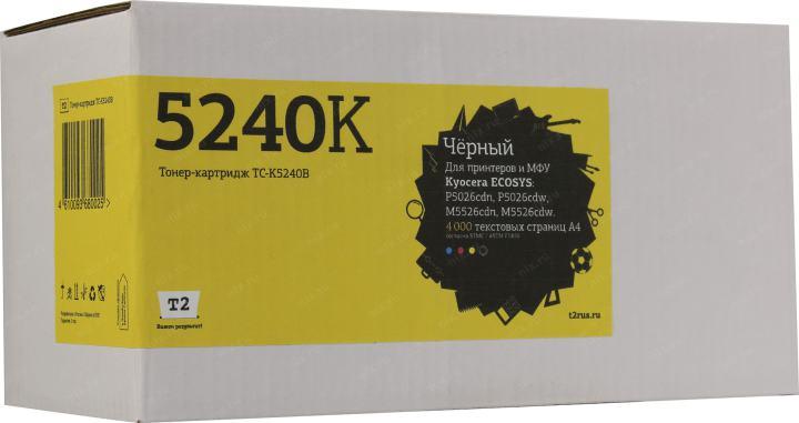 Картридж T2 TC-K5240B Black для P5026cdn/P5026cdw/M5526cdn/M5526cdw