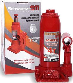 Домкрат гидравлический AZARD Schwartz-911 бутылочный, 4т [domk0005]