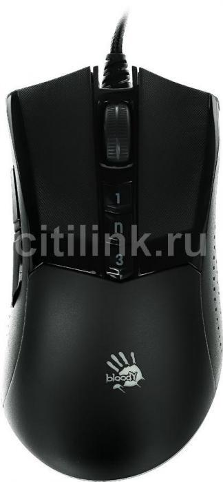 Мышь A4TECH Bloody W90 Pro, игровая, оптическая, проводная, USB, черный - фото 6 - id-p200515599