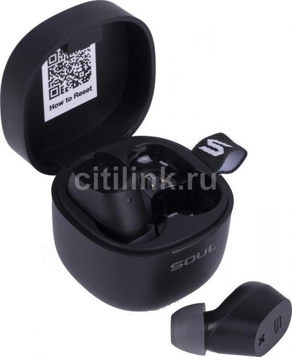 Наушники Soul ST-XX, Bluetooth, внутриканальные, черный матовый [80000620] - фото 4 - id-p200519850