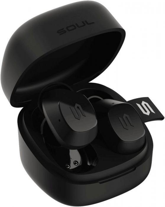 Наушники Soul S-Nano, Bluetooth, внутриканальные, черный матовый [80001350] - фото 3 - id-p200519854