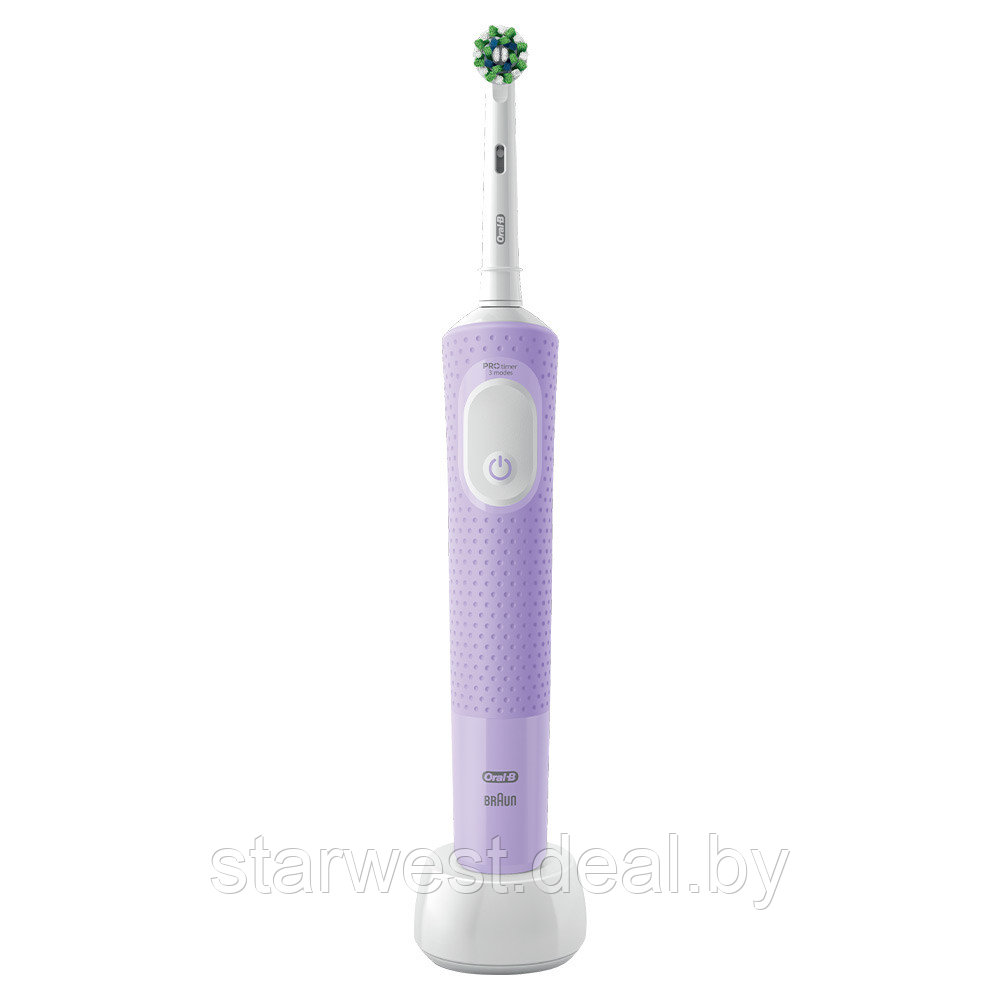 Oral-B Braun VITALITY PRO Protect X Clean Lilac Cross Action Электрическая зубная щетка D103.413.3 - фото 3 - id-p200658474