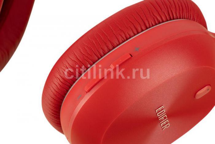 Наушники Edifier W800BT Plus, 3.5 мм/Bluetooth, накладные, красный - фото 10 - id-p200520022