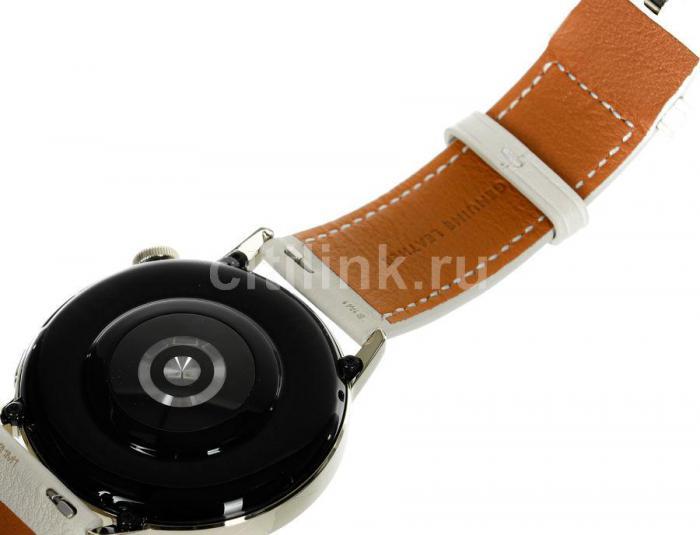 Смарт-часы Huawei Watch GT 3 Milo-B19V, 42мм, 1.32", белый / белый [55027149] - фото 3 - id-p200512534