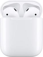 Наушники Apple AirPods 2 A2032,A2031,A1602, with Charging Case, Bluetooth, вкладыши, белый [mv7n2am/a]