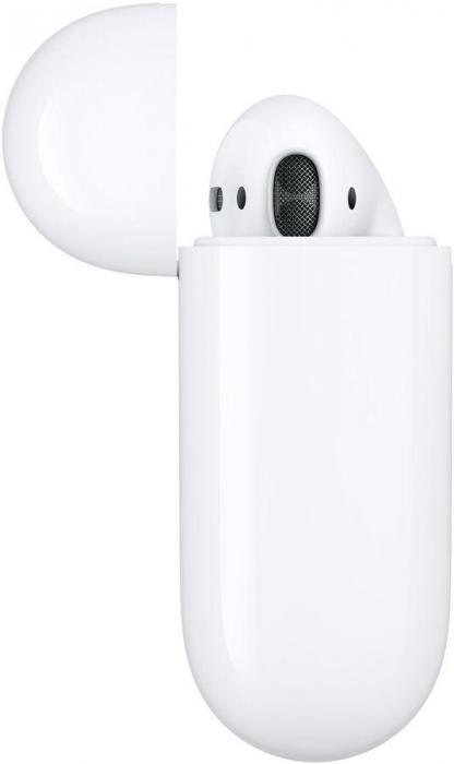 Наушники Apple AirPods 2 A2032,A2031,A1602, with Charging Case, Bluetooth, вкладыши, белый [mv7n2am/a] - фото 3 - id-p200520072