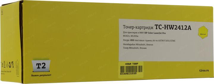 Картридж T2 TC-HW2412A Yellow для HP LaserJet Pro M182n/M183fw