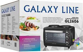 Мини-печь GALAXY LINE GL 2606, черный