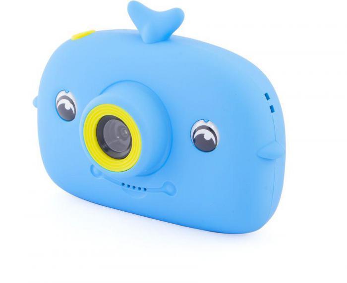 Цифровой компактный фотоаппарат Rekam iLook K430i, детский, голубой - фото 6 - id-p200510307