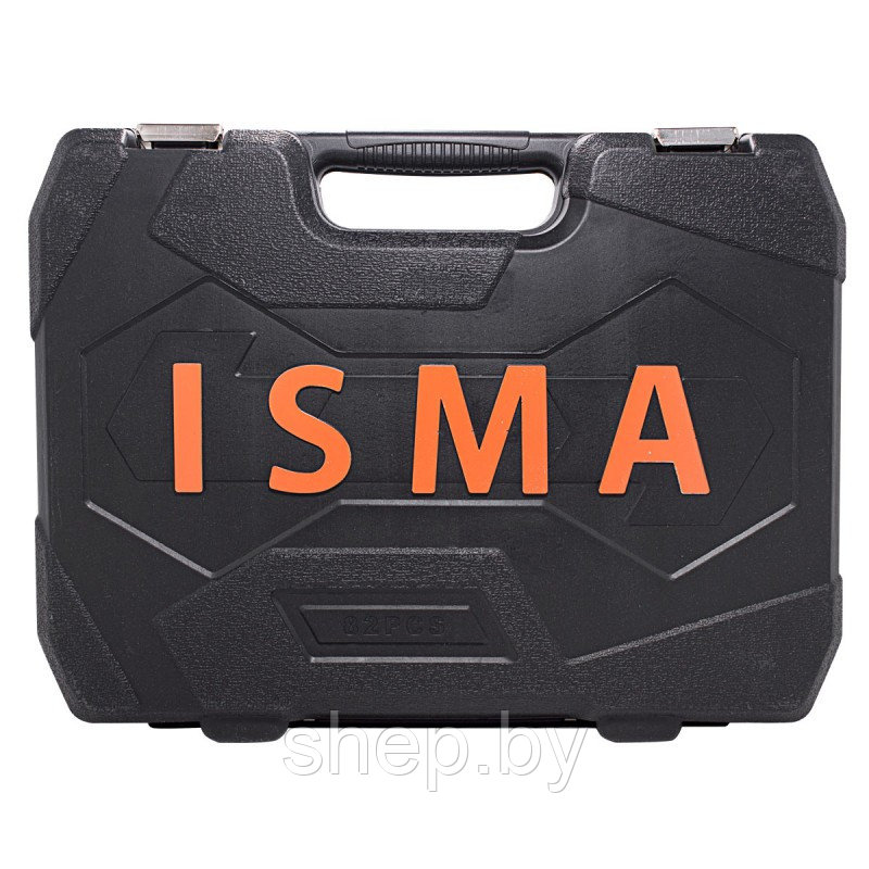 Набор инструмента ISMA-4821-5 82пр.1/4''1/2''(6гр.)(4-32мм) - фото 5 - id-p200658849